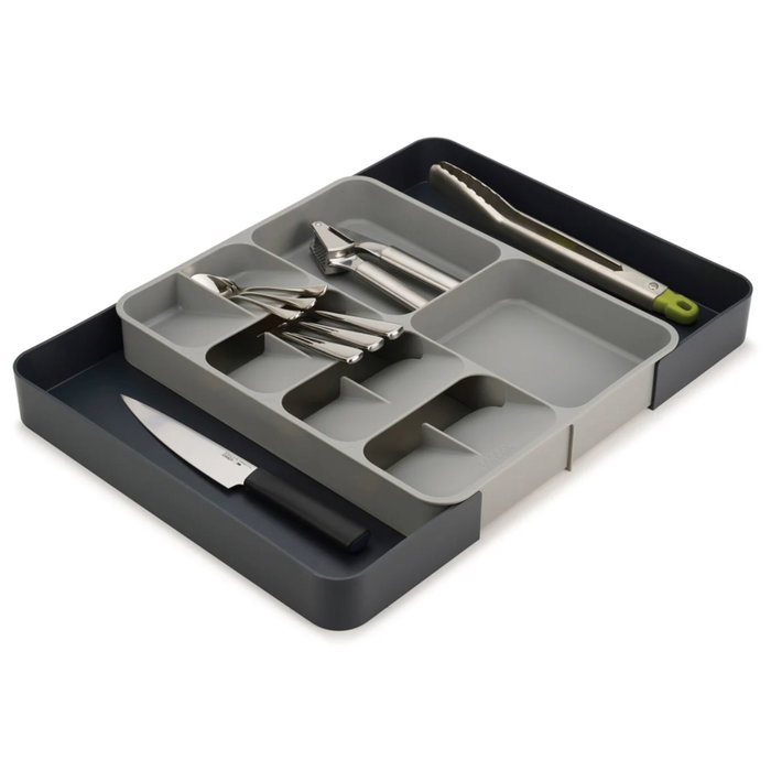 Joseph Joseph DrawerStore Organizador de Cubiertos y Utensilios Gris Expandible Joseph Joseph DrawerStore Organizador de Cubiertos y Utensilios Gris Expandible