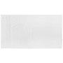 Mijölnir Downtown Toalla de Baño de Algodón 100% 550 gr/m² 30 x 50 cm Blanca para Hotel