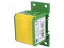 PAWBOL Bloque de Distribución 160A 600V Amarillo-Verde