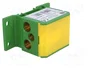 PAWBOL Bloque de Distribución 160A 600V Amarillo-Verde
