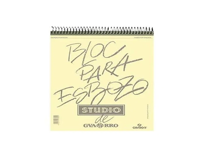 Canson Bloc de dibujo Esbozo DIN A4 microperforado de 100 + 15 hojas, 90 g