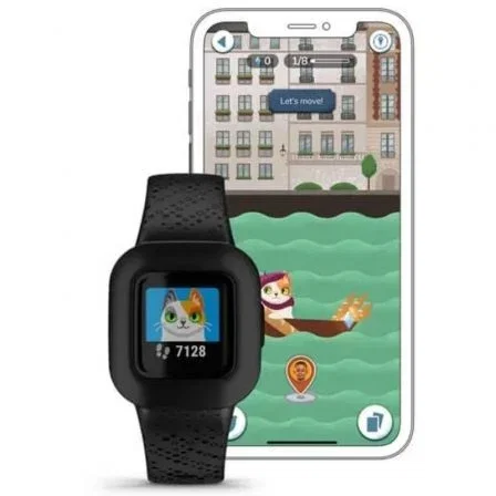 Garmin Vivofit Jr3 Rastreador de Actividad para Niños Negro Cósmico Garmin Vivofit Jr3 Rastreador de Actividad para Niños Negro Cósmico