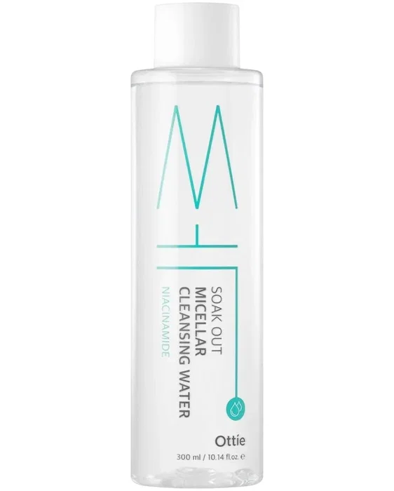Ottie Soak Out Agua micelar Limpieza y Calmante 300 ml Ottie Soak Out Agua micelar Limpieza y Calmante 300 ml