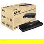 Club 3D Docking Station USB3 4K UHD Negro con 3xUSB3/HDMI/DP/DVI/Ethernet