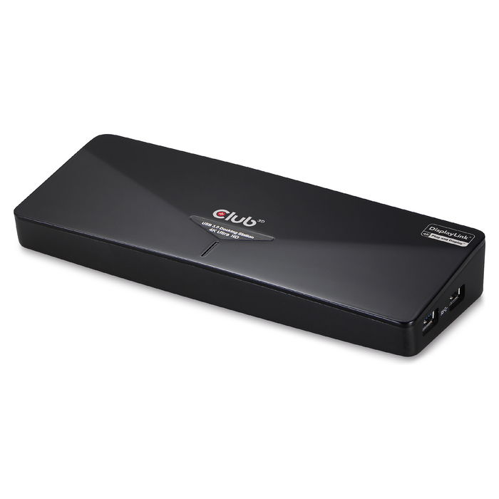 Club 3D Docking Station USB3 4K UHD Negro con 3xUSB3/HDMI/DP/DVI/Ethernet Club 3D Docking Station USB3 4K UHD Negro con 3xUSB3/HDMI/DP/DVI/Ethernet