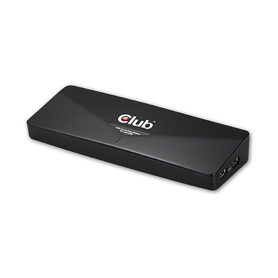Club 3D Docking Station USB3 4K UHD Negro con 3xUSB3/HDMI/DP/DVI/Ethernet Club 3D Docking Station USB3 4K UHD Negro con 3xUSB3/HDMI/DP/DVI/Ethernet