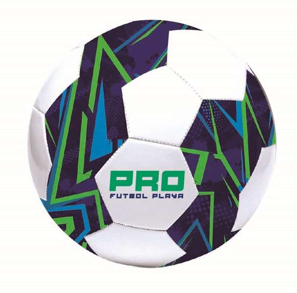 Balón fútbol playa pro, 22 cm, 270-290 gr. - modelos surtidos