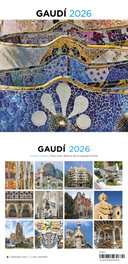 TRIANGLE POSTALS Calendario 2026 ST Gaudí (14x15 cm)