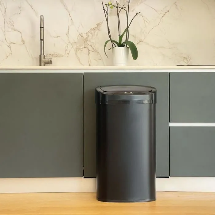 Kitchen Move Bote de basura automático MAJESTIC 68L Negro Mate Kitchen Move Bote de basura automático MAJESTIC 68L Negro Mate