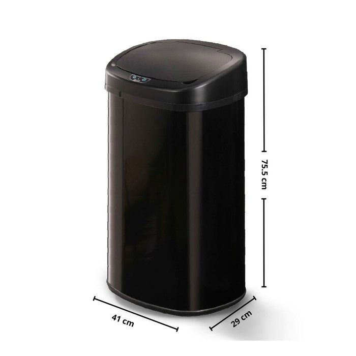 Kitchen Move Bote de basura automático MAJESTIC 68L Negro Mate Kitchen Move Bote de basura automático MAJESTIC 68L Negro Mate