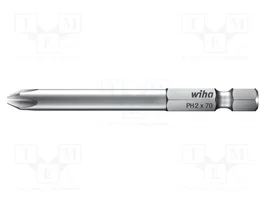 WIHA Punta de destornillador Phillips PH3 de 70 mm
