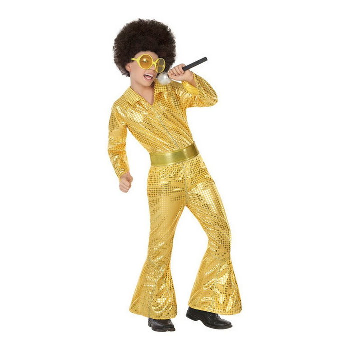 Atosa Disfraz Disco Dorado Niño Infantil