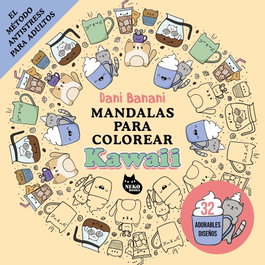 NEKO BOOKS Mandalas para colorear kawaii, Dani Banani - NEKO BOOKS