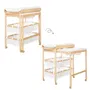 Roba ROB4005317240503 Cambiador Extensible con Bañera - Blanco Estilo Roba - Madera Natural