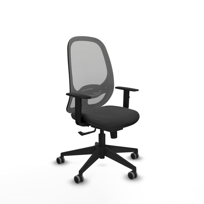 PIQUERAS Y CRESPO Silla de oficina Cilanco con mecanismo Sincro, Gris PIQUERAS Y CRESPO Silla de oficina Cilanco con mecanismo Sincro, Gris