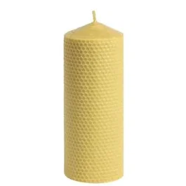 CERABELLA Vela de Cera de Abeja 8x20 cm