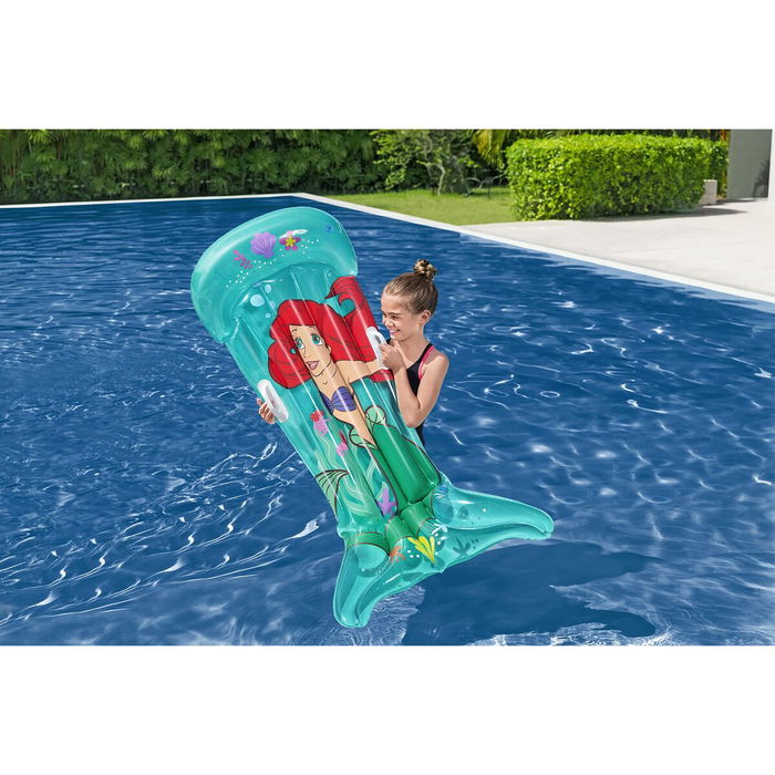 Bestway Colchoneta Disney Sirenita Con Asas 158x81 cm +6 Años Jardin 09108