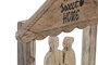 DKD Home Decor Figura de Mango Natural Marrón 30x8x39 cm
