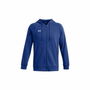 Sudadera con Capucha Hombre Under Armour Rival Fleece Fz Azul