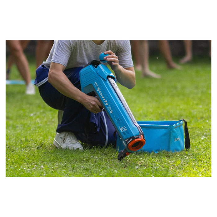 SpyraOne Gravity Pistola de Agua Super Soaker Azul para Niños y Adultos, Juego de Verano