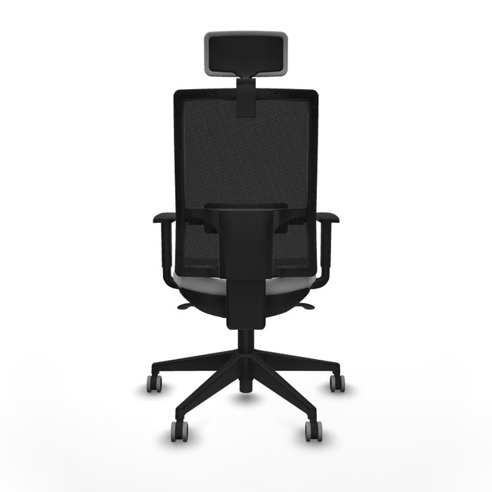PIQUERAS Y CRESPO Silla de oficina Horna Gris claro con mecanismo Sincro PIQUERAS Y CRESPO Silla de oficina Horna Gris claro con mecanismo Sincro