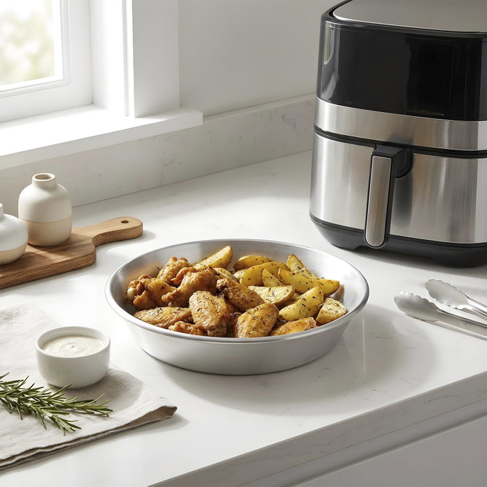 VR Molde Cónico de Aluminio para Airfryer 21,5x4,5cm (Pack de 6) VR Molde Cónico de Aluminio para Airfryer 21,5x4,5cm (Pack de 6)
