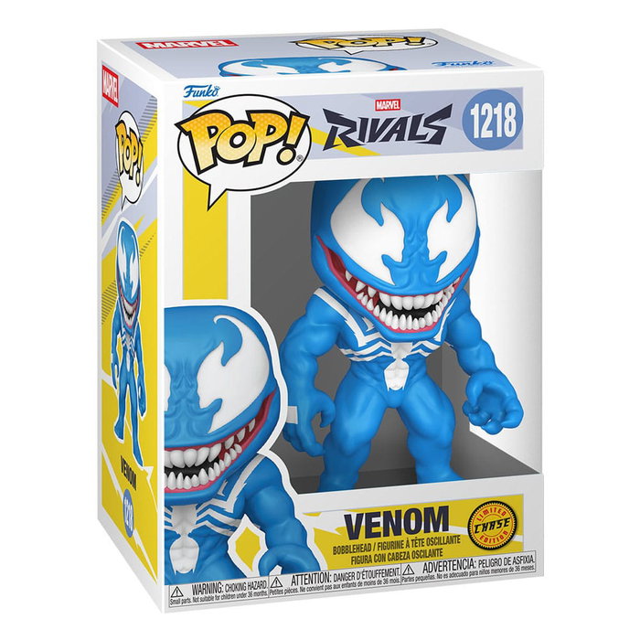 Funko Pop! Games Marvel Rivals Venom Figura de Vinilo Coleccionable Chase Aleatorio