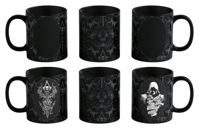 Good Loot Taza Assassin's Creed Black Flag Resynced Edward Kenway 480 ml con efecto térmico