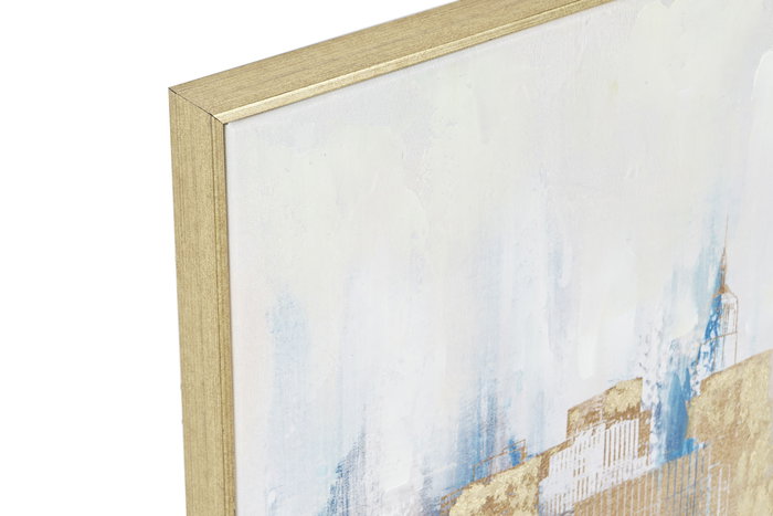 DKD Home Decor Cuadro New York Azul Dorado 80 x 60 x 3.5 cm (2 Unidades) Lienzo y PS DKD Home Decor Cuadro New York Azul Dorado 80 x 60 x 3.5 cm (2 Unidades) Lienzo y PS