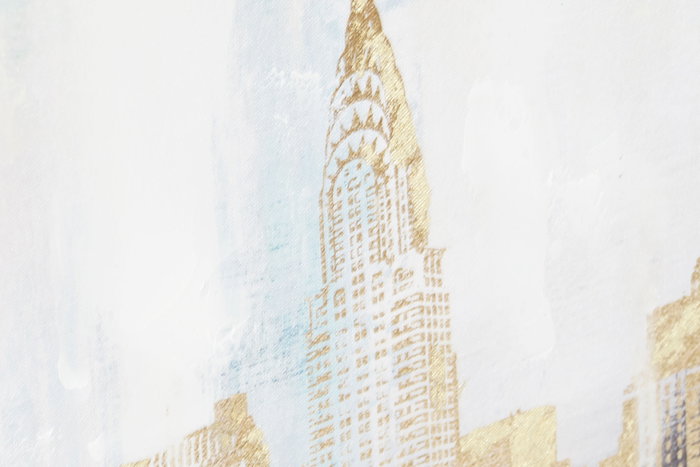 DKD Home Decor Cuadro New York Azul Dorado 80 x 60 x 3.5 cm (2 Unidades) Lienzo y PS DKD Home Decor Cuadro New York Azul Dorado 80 x 60 x 3.5 cm (2 Unidades) Lienzo y PS
