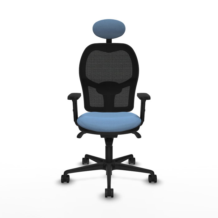 PIQUERAS Y CRESPO Silla de oficina Jorquera Azul cielo y Negro PIQUERAS Y CRESPO Silla de oficina Jorquera Azul cielo y Negro