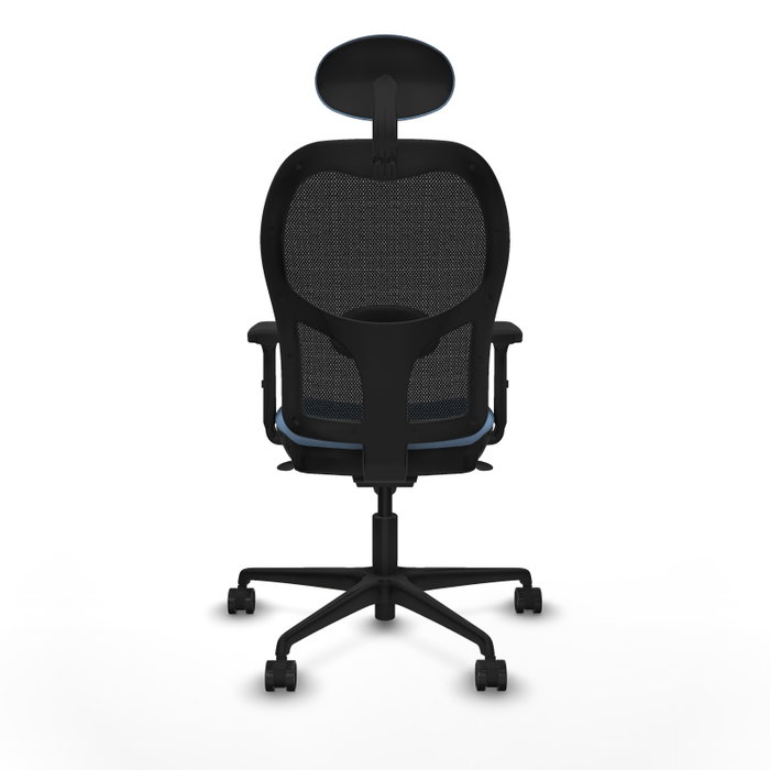 PIQUERAS Y CRESPO Silla de oficina Jorquera Azul cielo y Negro PIQUERAS Y CRESPO Silla de oficina Jorquera Azul cielo y Negro