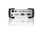 ATEN CS231 Conmutador KVM de 2 Puertos USB para 2 Ordenadores, Compatible con Windows, Mac, Linux, Selección Manual/Automática, Cable Incluido (Ref: CS231C-AT-G)