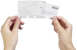 Funda Recambio Durable Visifix 2418 Bolsa De 40 (Para Tarjeteros: 2413, 2417 Y 2447)