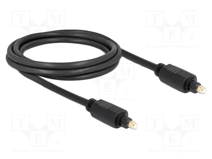 DeLOCK 82888 Cable de audio óptico Toslink a Toslink de 2 m DeLOCK 82888 Cable de audio óptico Toslink a Toslink de 2 m
