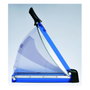 Olympia G 3640 Cortadora de Papel y Guillotina Manual para Formato A4, Capacidad 40 Hojas, 36 cm, Negro/Azul