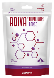 Vetnova ADIVA Hepaguard Large 30 Chews