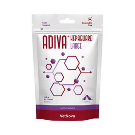 Vetnova Adiva Hepaguard Large 30 Chewables para Perros