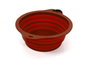 Gloria Comedero Plegable 550 mL Rojo (Set de 120)