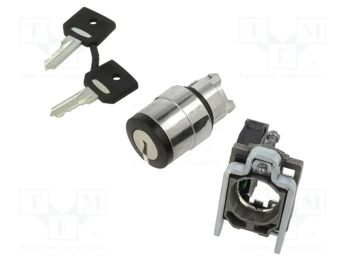 SCHNEIDER ELECTRIC Interruptor rotativo con llave Harmony XB4 Negro SCHNEIDER ELECTRIC Interruptor rotativo con llave Harmony XB4 Negro