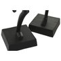 DKD Home Decor Figura de Aluminio Baile Surtido de 2 Piezas Negra