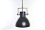 DKD Home Decor Lámpara de Techo Metal y Mango Negro y Marrón