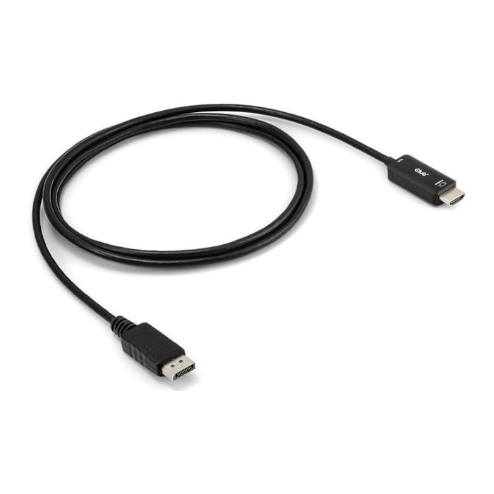 Club 3D Cable Adaptador DisplayPort 1.4 a HDMI Activo HDR 4K 60Hz 2m Retail CAC-1070