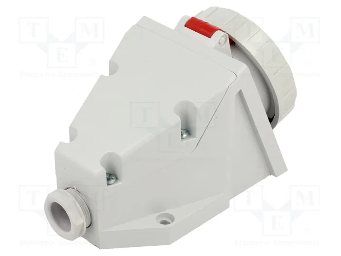 SEZ DK Conector de alimentación AC trifásico Hembra 4 pines 16A 400V