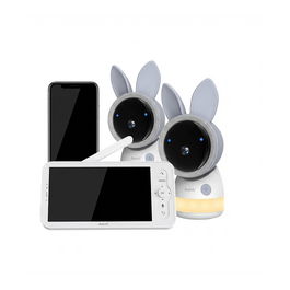 Arenti Baby Kit Wi-Fi 4MP con Cámaras Duales + Pantalla LCD, Monitor para Bebé