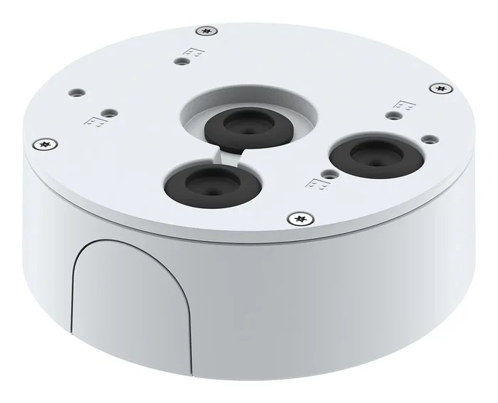 Axis T94S01P Caja Posterior para Montaje de Cámaras de Seguridad, Resistente Impactos IK10+, IP67, Exteriores, Unidad Base, 01190-001