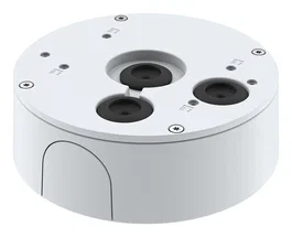 Axis T94S01P Caja Posterior para Montaje de Cámaras de Seguridad, Resistente Impactos IK10+, IP67, Exteriores, Unidad Base, 01190-001