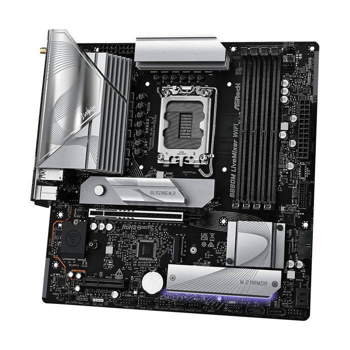 ASRock B860M LiveMixer WiFi micro ATX DDR5 LGA 1851