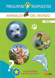 PANINI FONDO Preguntas y Respuestas Animales del Mundo (Nivel 2)
