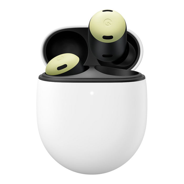 Google Pixel Buds Pro Auriculares Inalámbricos Bluetooth 5.0 con Cancelación Activa de Ruido (ANC), IPX4, 31h Batería, Color Lemongrass - Compatible con Android e iOS